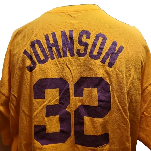 Los Angeles Lakers Magic Johnson 2XL Shirt - Picture 3 of 10